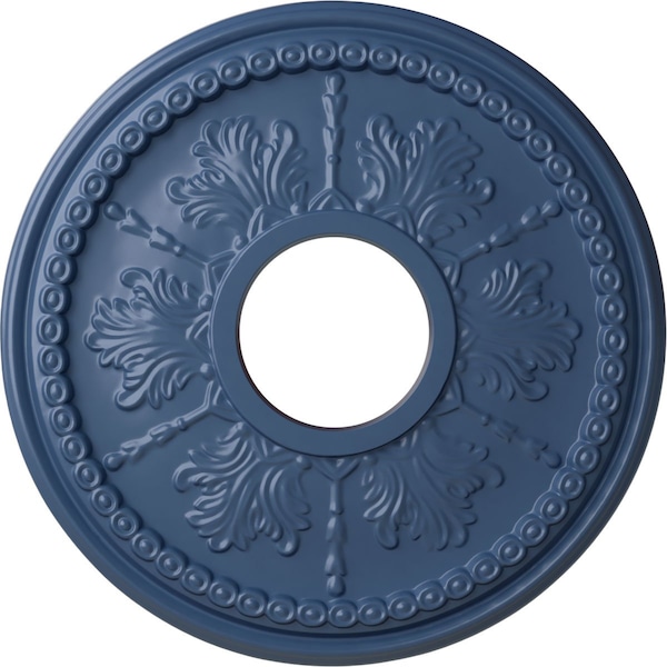 Ekena Millwork Tirana Ceiling Medallion (Fits Canopies up to 4 3/4"), 13 7/8"OD x 3 3/4"ID x 1 1/4"P, Americana CM13TIAMF - main